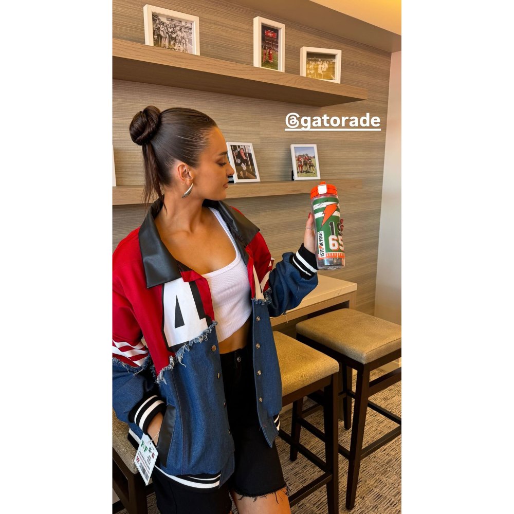 Kristin Juszczyk Shows Off Her Week One 49ers Custom Jacket