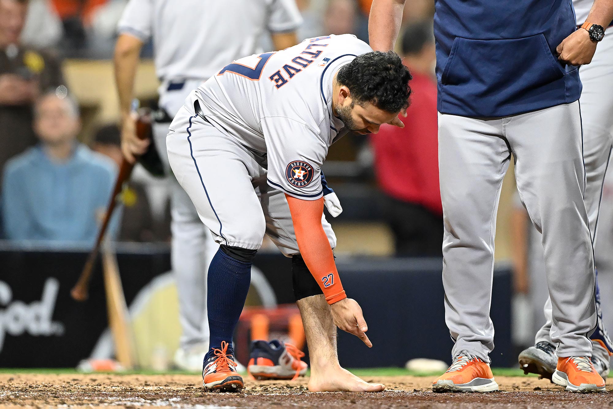 MLB Star Jose Altuve Receives 10k Offer to Show Feet Via Webcam After Taking Off Cleat in Game