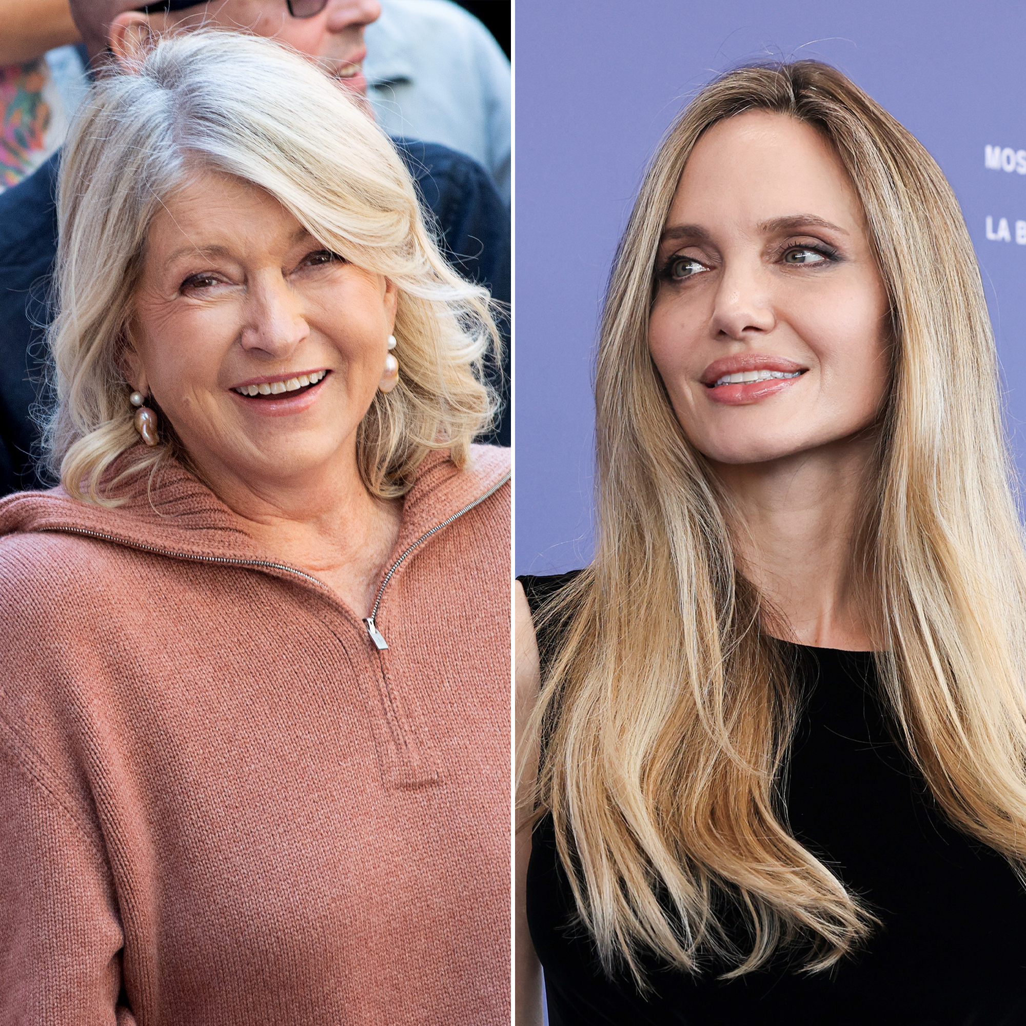 Martha Stewart và Angelina Jolie ngồi cùng nhau tại Liên hoan phim Telluride