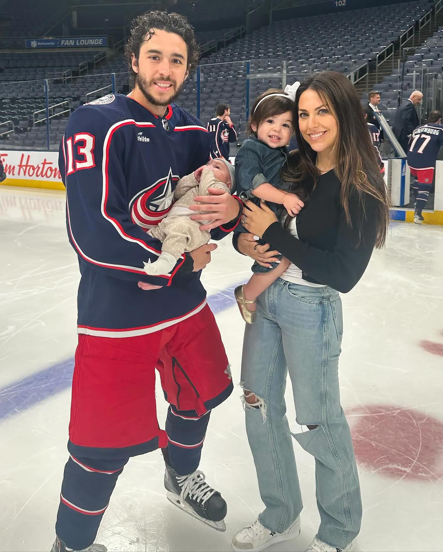 Meredith Gaudreau Wants to Be a ‘Hockey Mom,’ Promises to Have Son Johnny on Skates ‘Soon’