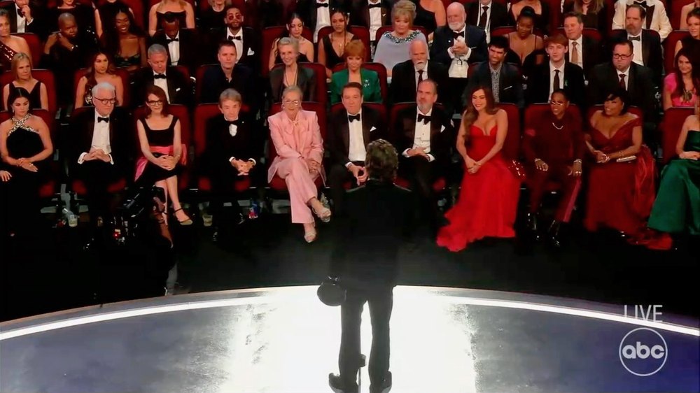 Meryl Streep y Martin Short Pose juntos por separado TK en el 2024 Emmysa