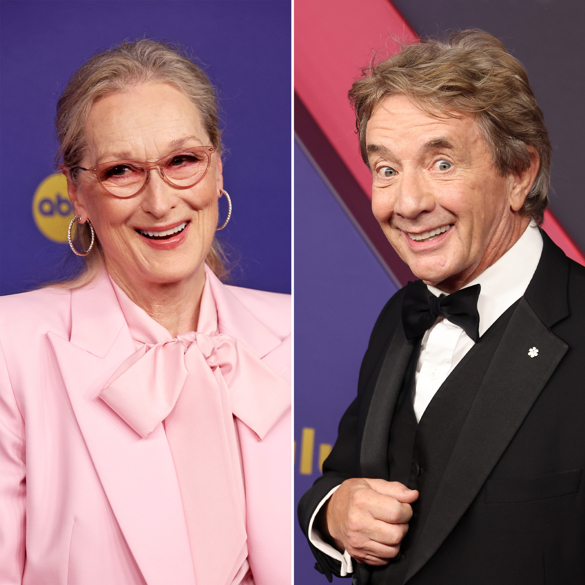 Meryl Streep y Martin Short disfrutan juntos de los Emmy después de llegar por separado