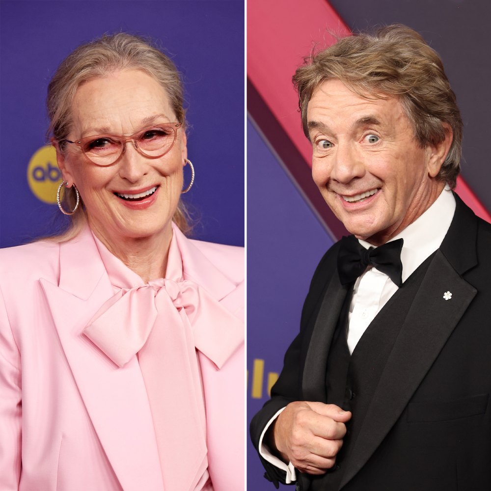 FTR Meryl Streep and Martin Short at the 2024 Emmys