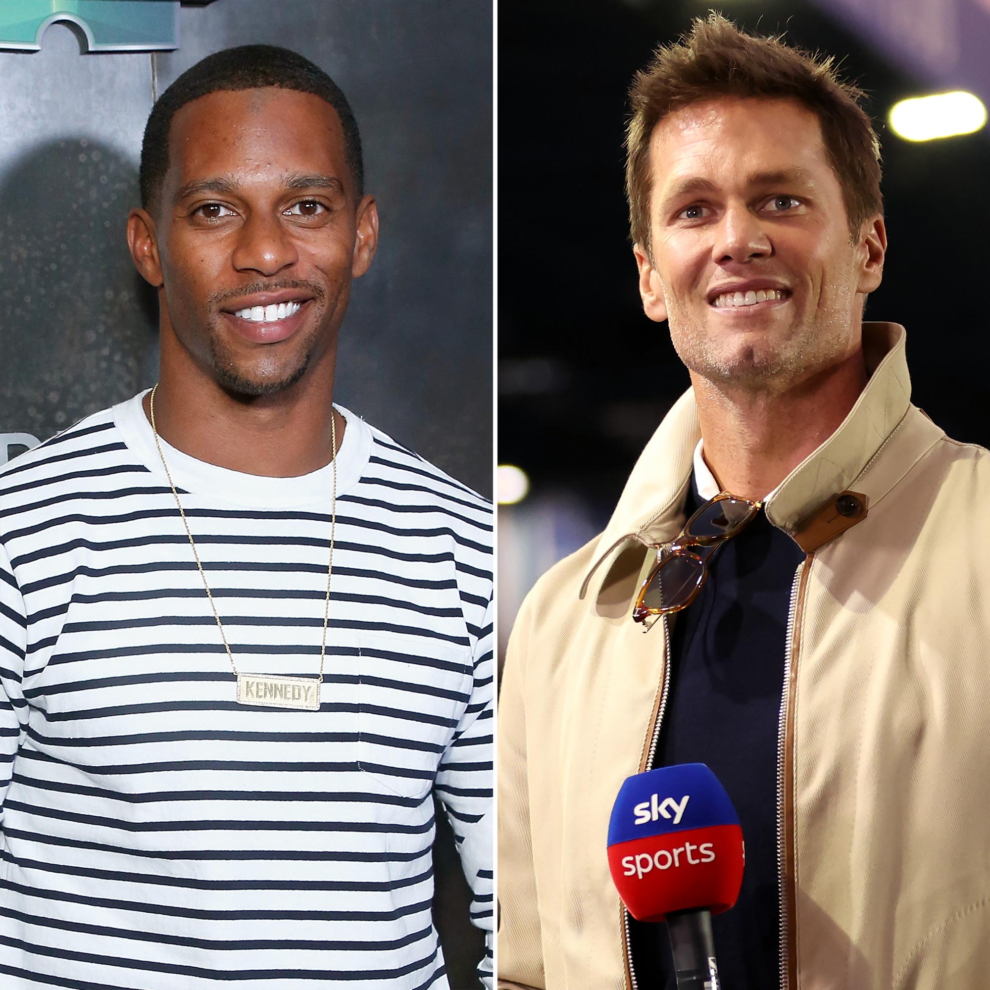 NFL Legend Victor Cruz Says Tom Brady Needs to Loosen Up in Broadcast Booth Confident He Will Improve