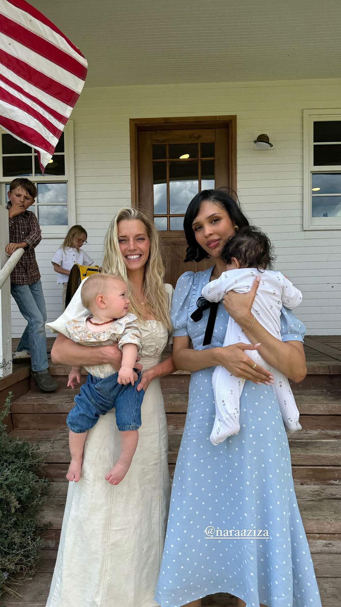 Nara e Lucky Blue Smith se unem com Hannah Neeleman na Ballerina Farm