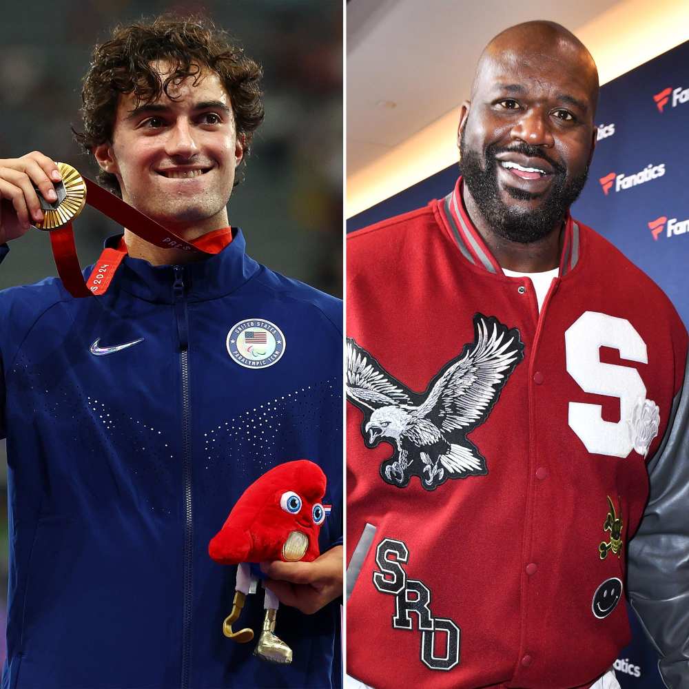 O atleta paralímpico Ezra Frech revela que o DM Shaquille O'Neal o enviou antes de ganhar o ouro 804