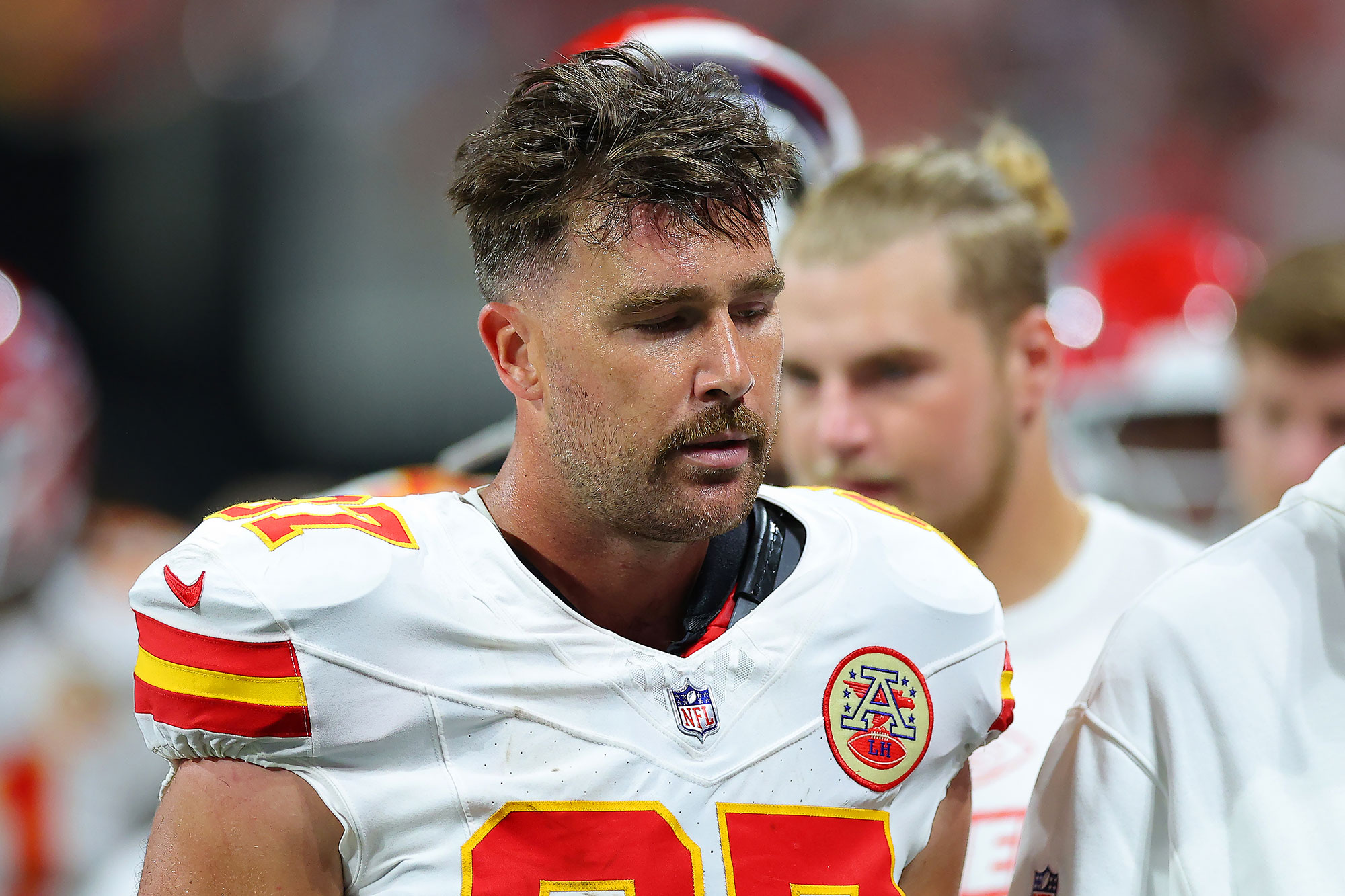 Patrick Mahomes wypowiada się na temat krytyki występu Travisa Kelce’a w NFL