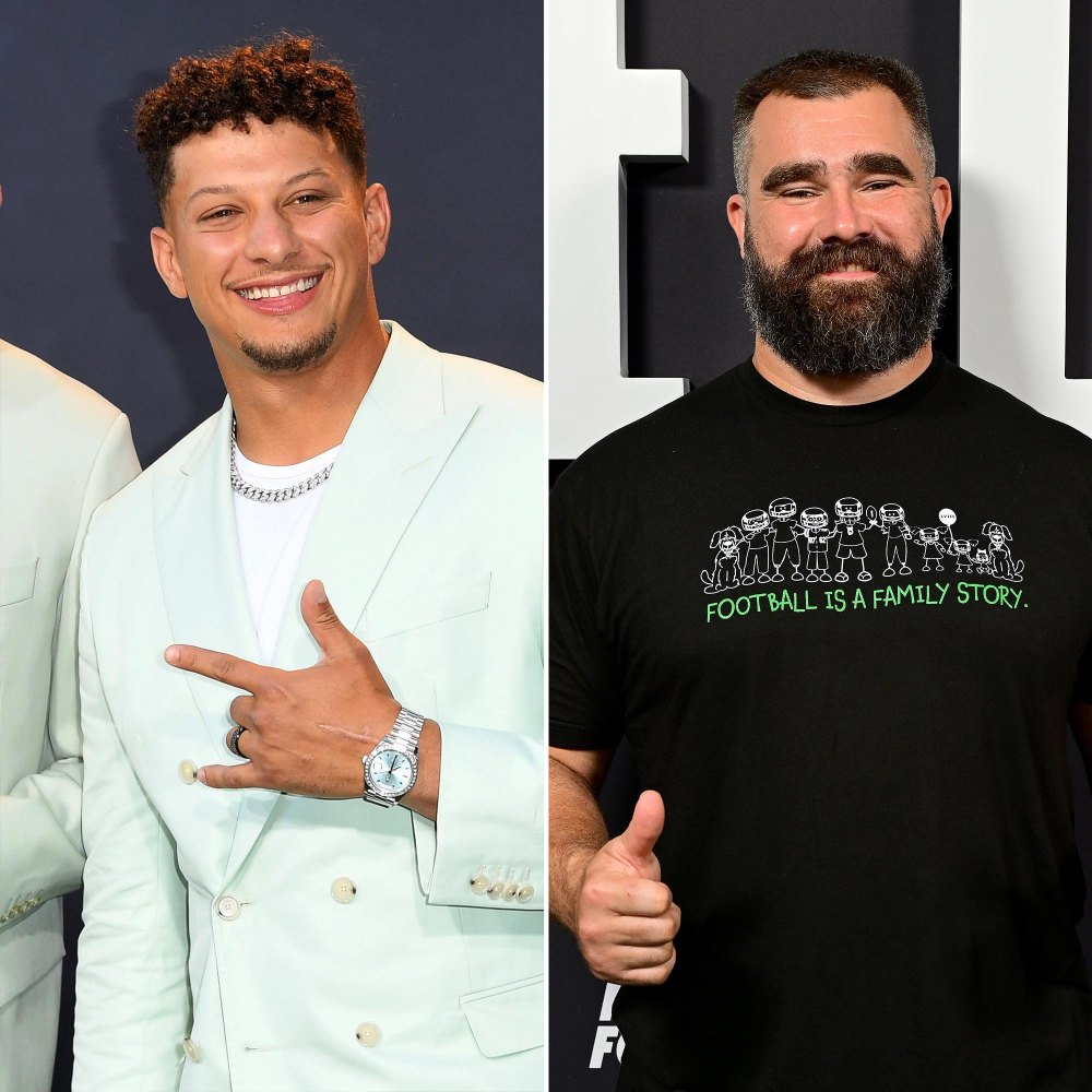 Patrick Mahomes is totally into Jason Kelce, who dances for joy in Philly Go Crazy and then 160