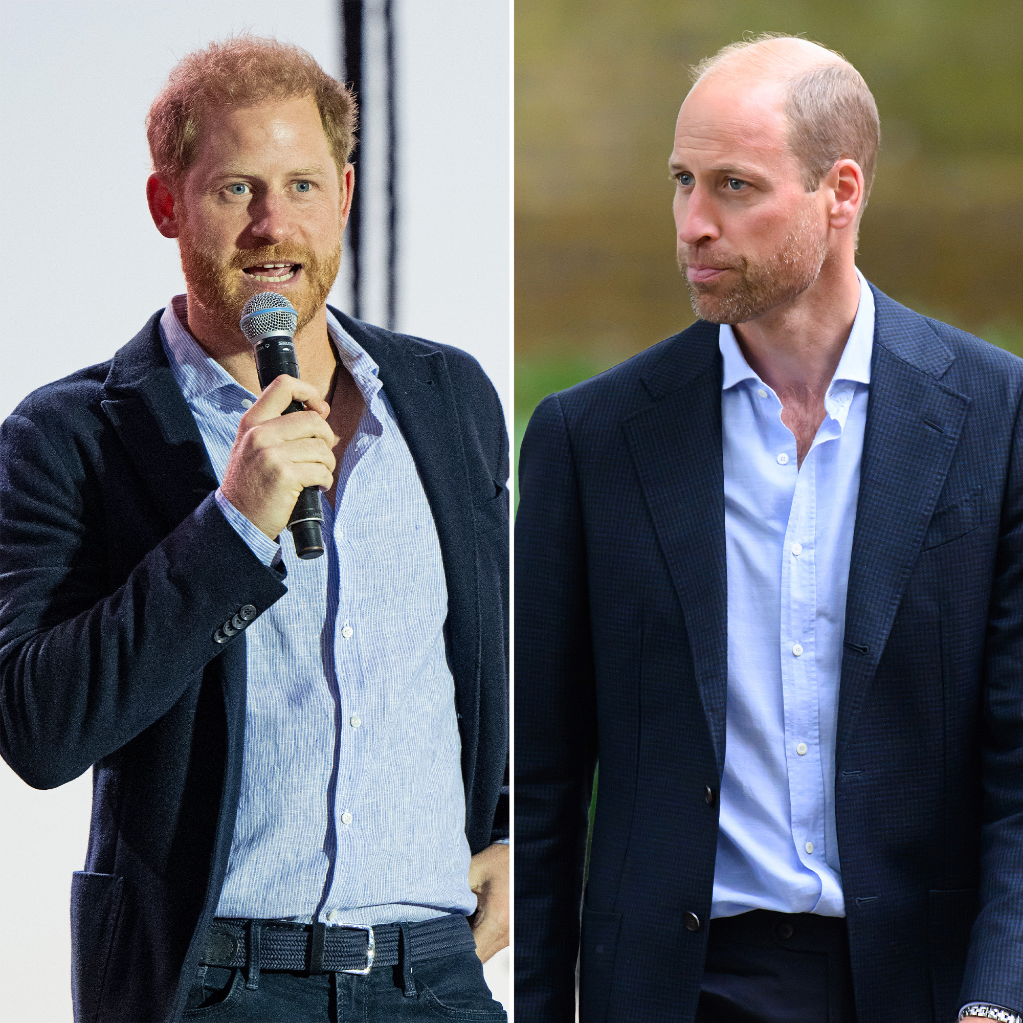 O Príncipe Harry ficou confuso com o irmão Príncipe William em um evento de arrecadação de fundos