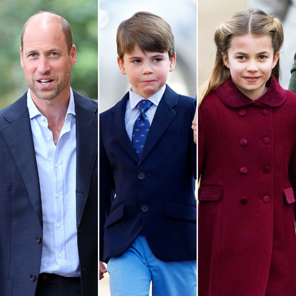 Prince William Says Prince Louis Tries to Steal Sister Charlotte Jewelry