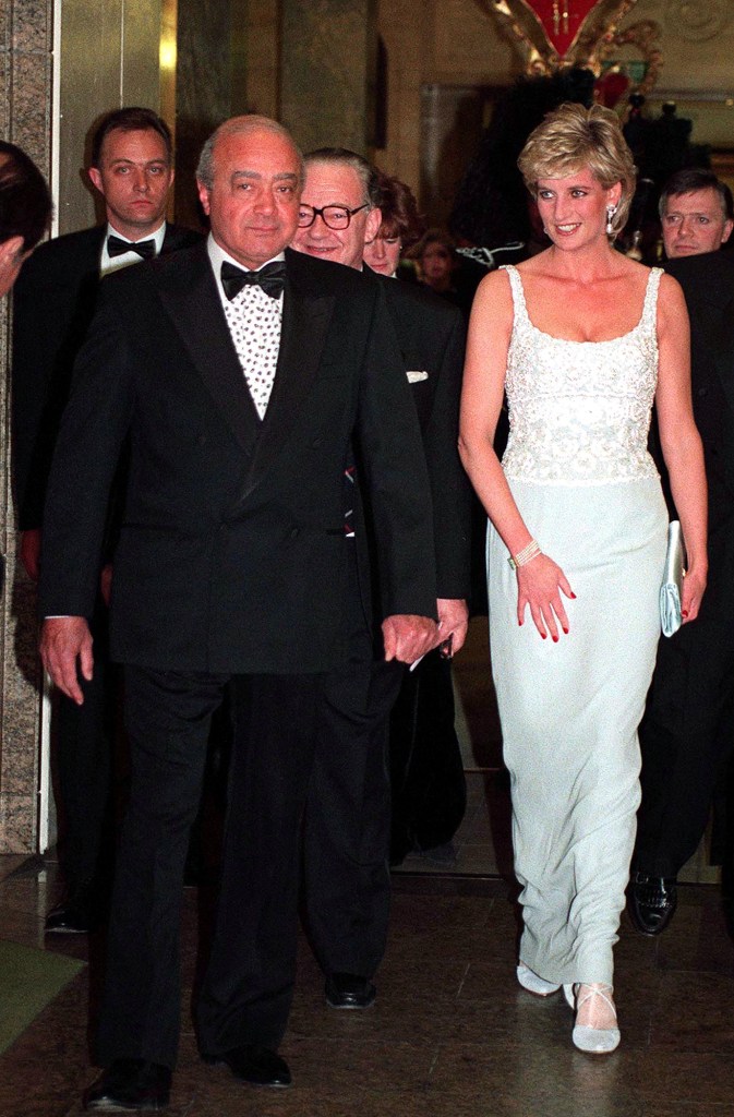 Princess Diana's Boyfriend's Dad Mohamed Al-Fayed Accused of Multiple Rapes After His Death