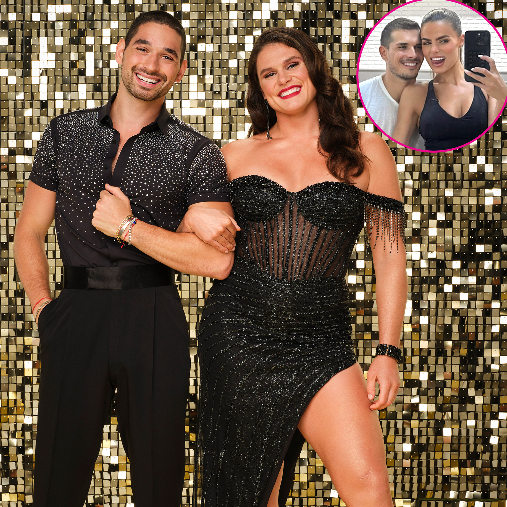 Ilona và Alan tái tạo bức ảnh 'DWTS' ướt át của Gleb với Brooks Nader