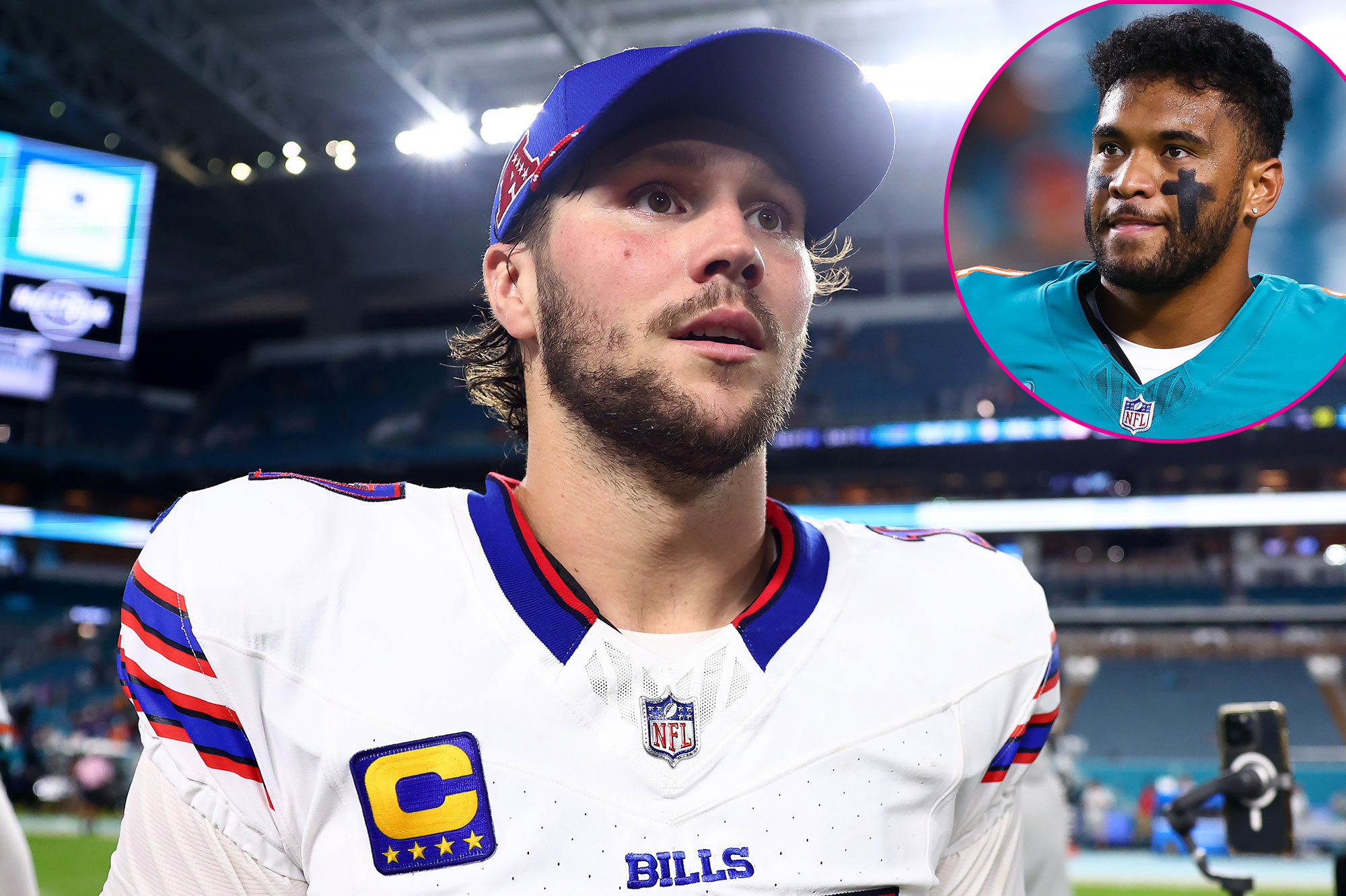 El mariscal de campo de los Bills, Josh Allen, está 'orando' por Tua Tagovailoa después de una conmoción cerebral