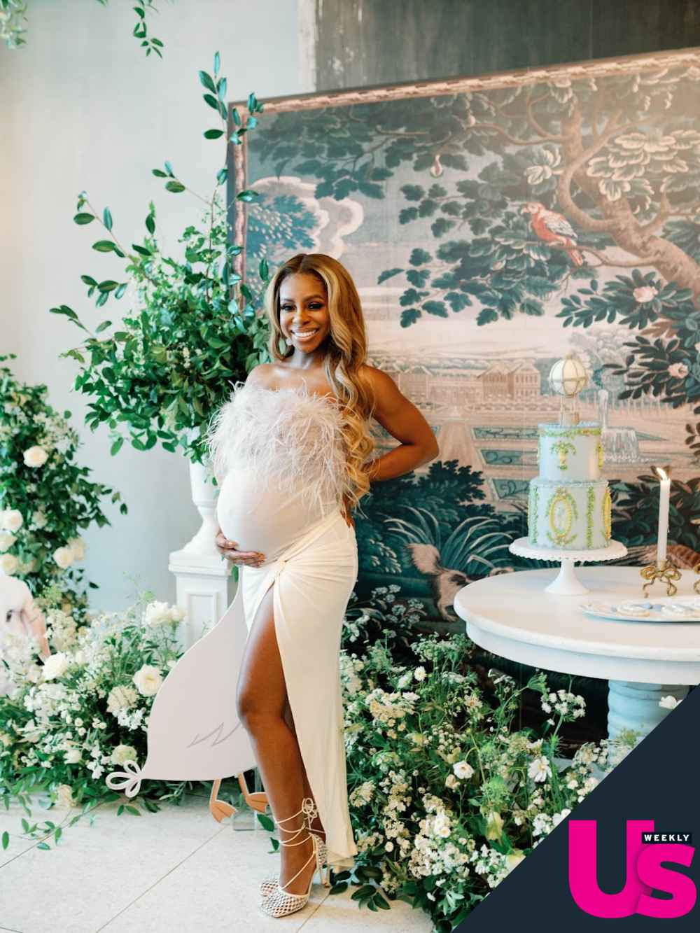 RHOP Candiace Dillard Bassett Takes Us Weekly Inside Intimate Baby Shower Ahead of Son Birth