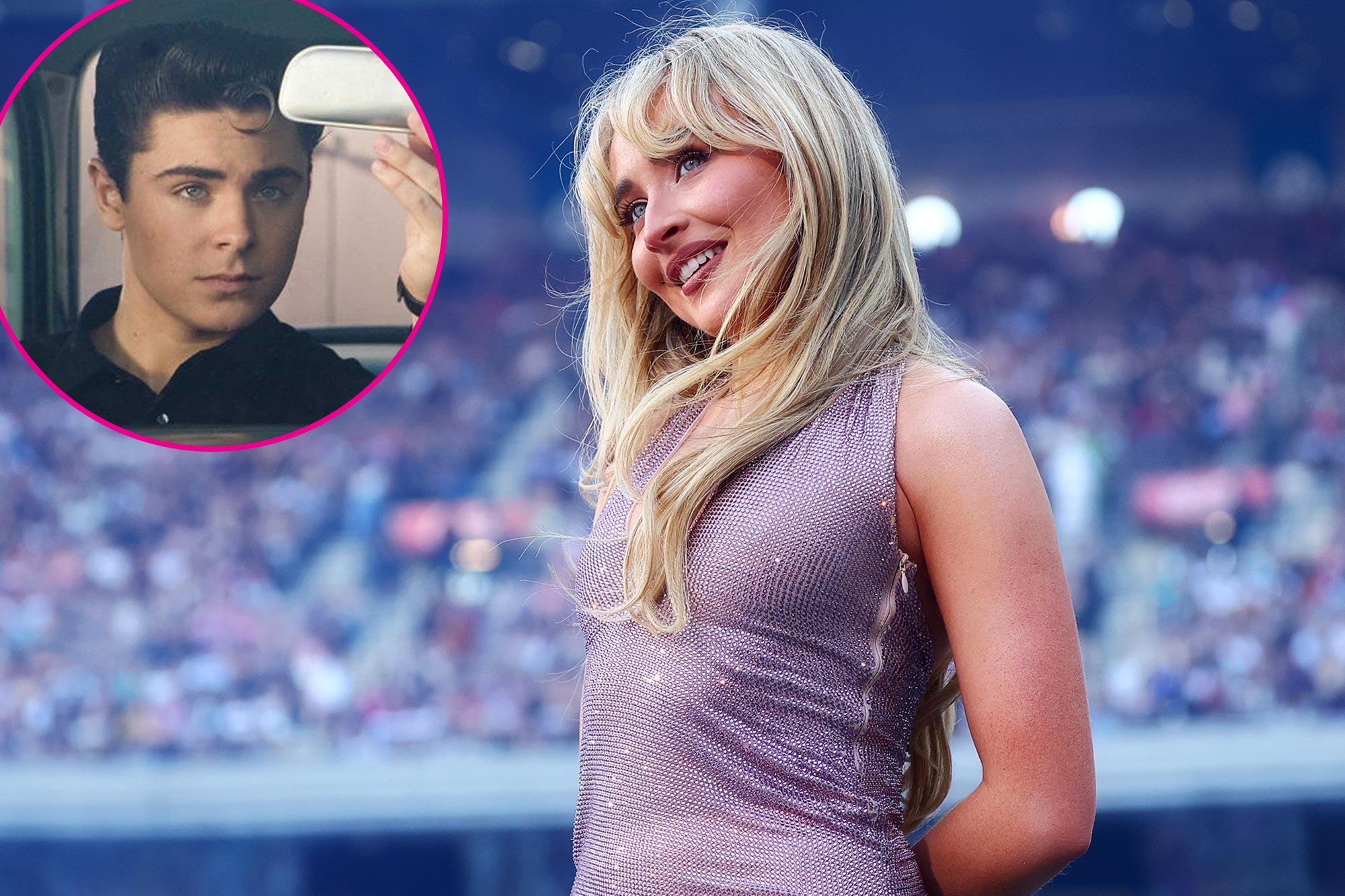 Sabrina Carpenter recuerda haber pasado por una 'fase peligrosa de Zac Efron'