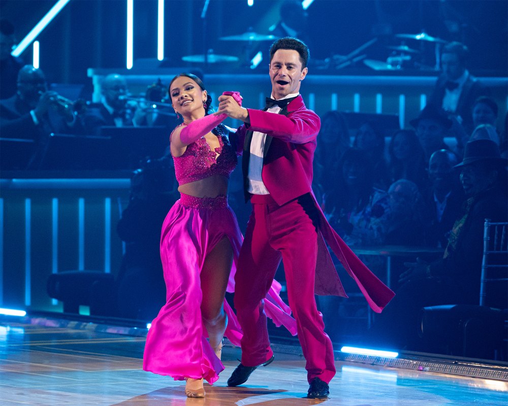 Sasha Farber Jokes About DWTS Partner Jenn Tran Touching Him