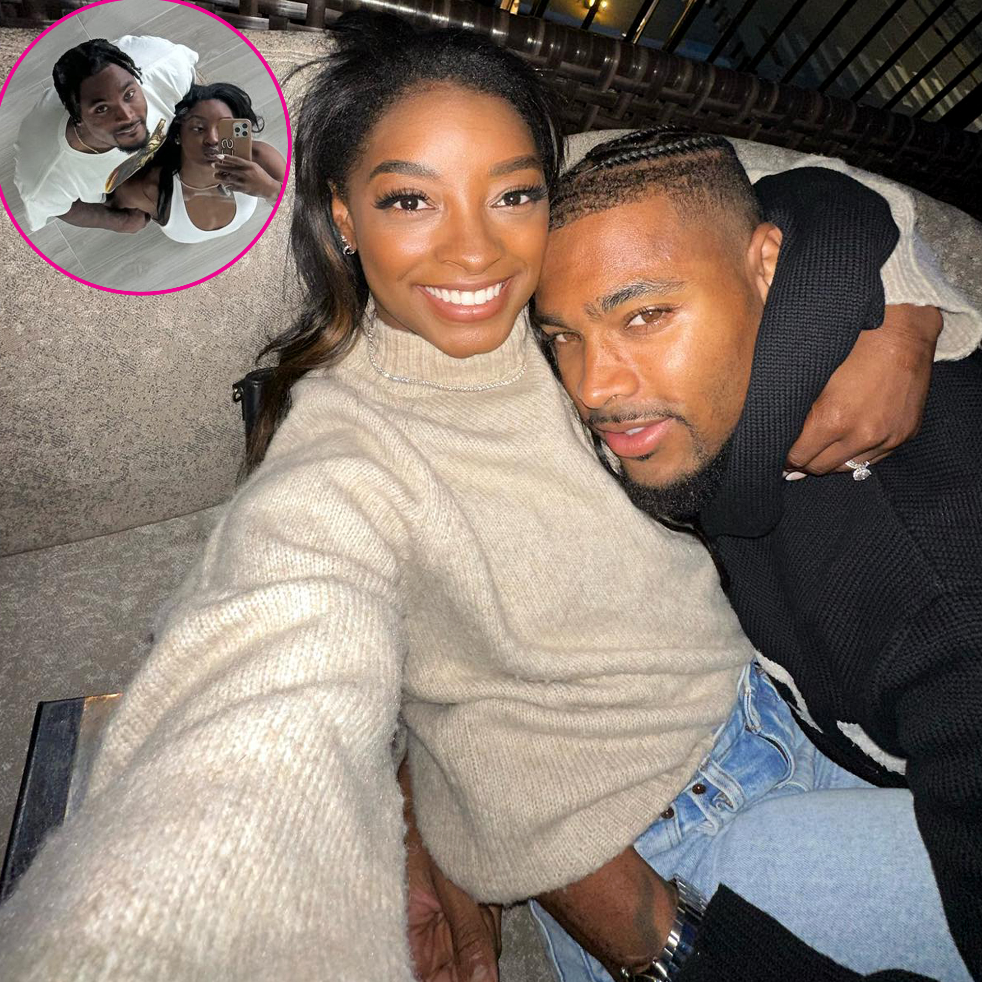 Simone Biles และ Jonathan Owens แบ่งปันมุมมองเกี่ยวกับ 'บ้านในฝัน' ที่อยู่ระหว่างการก่อสร้าง