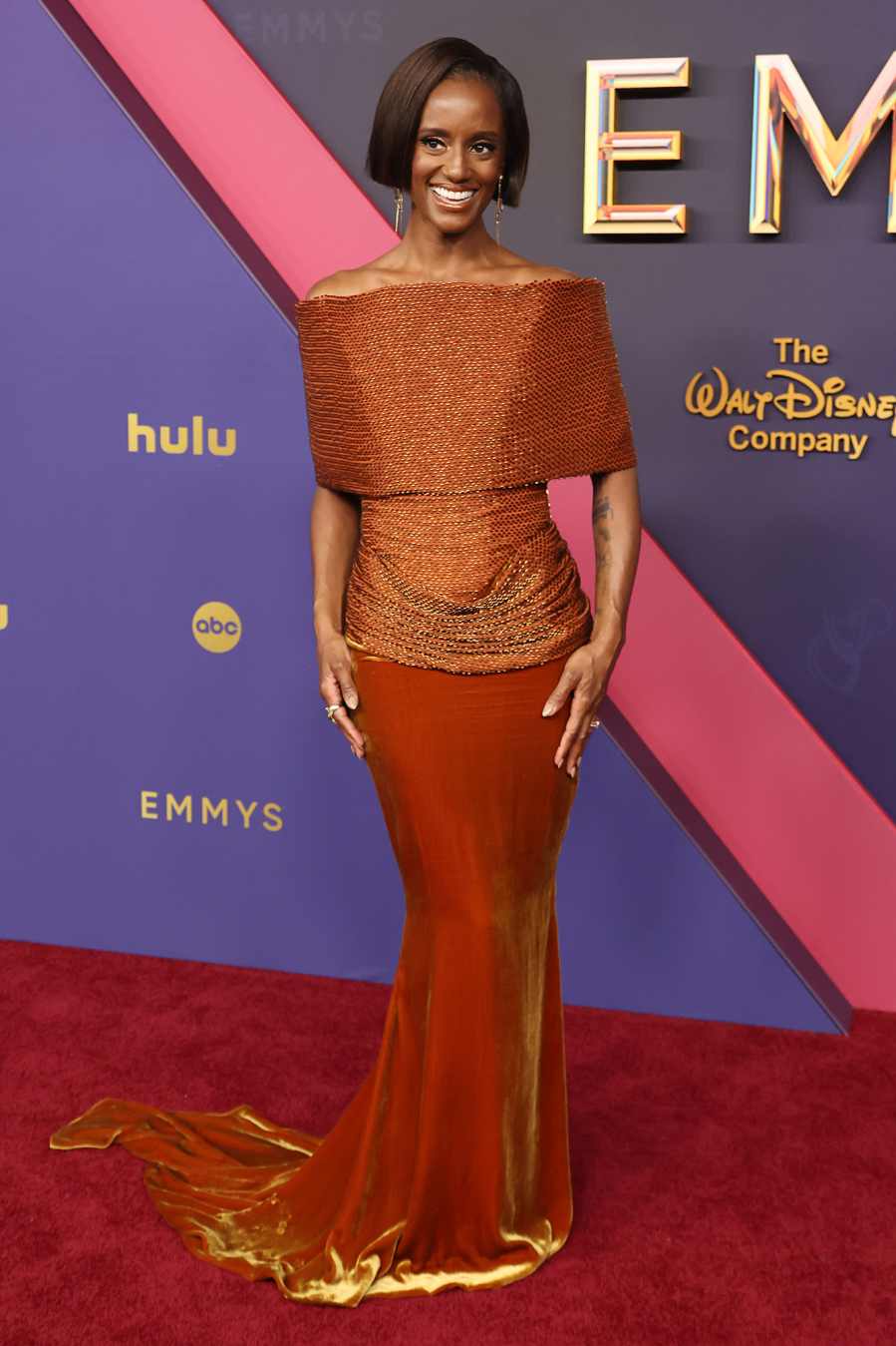 Skye P. Marshall Emmys 2024 Red Carpet