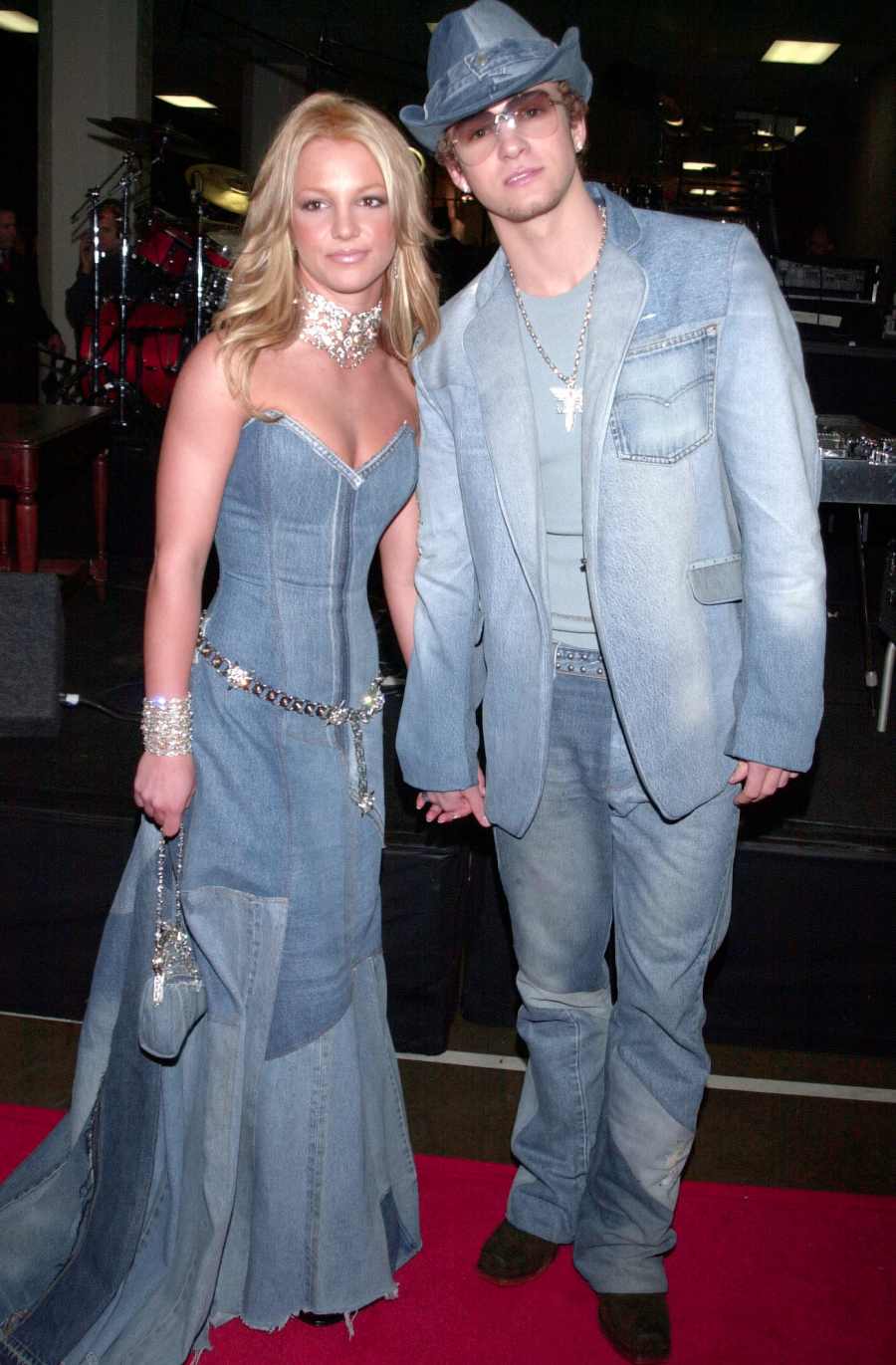 Stars in all Denim Outfits Tyla Heidi Klum Britney Spears More