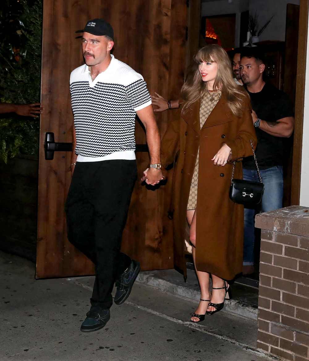 Taylor Swift and Travis Leaving NYC Restaurant