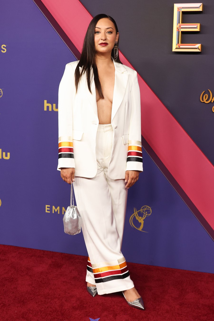 Tazbah Chavez Emmys 2024 Red Carpet