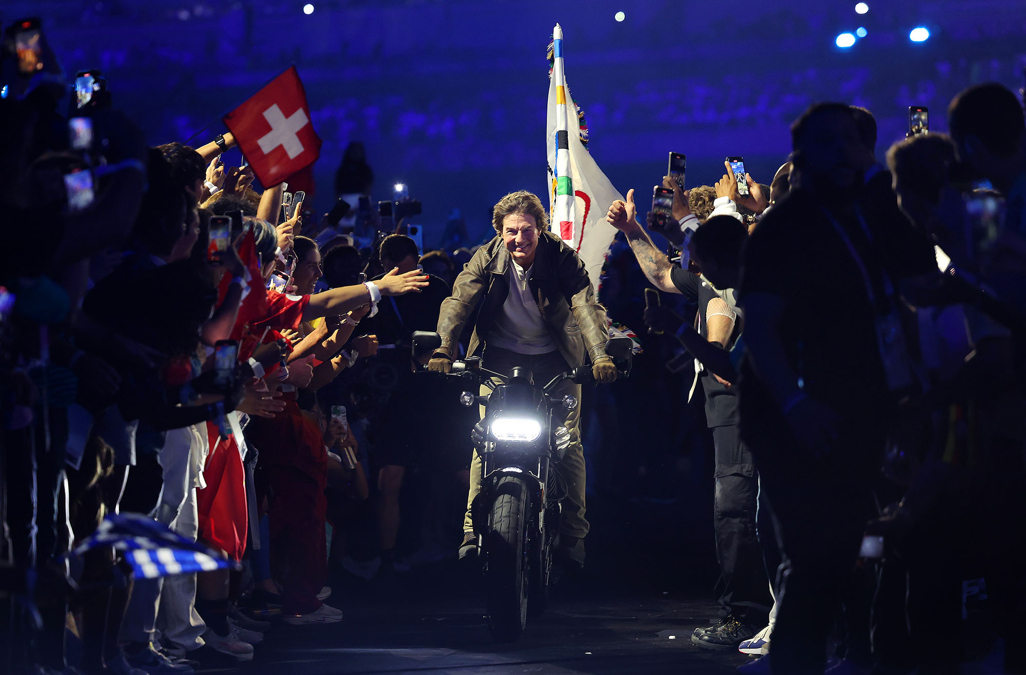 Tom Cruise Didn't Get Paid for His Show-Stopping Olympics Stunt