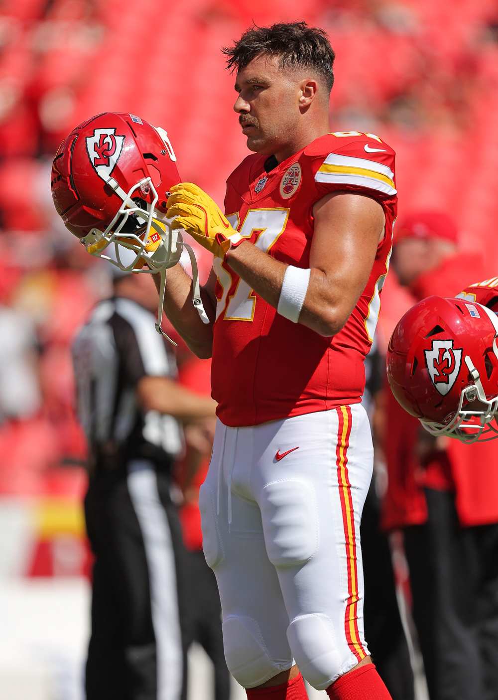 Travis Kelce ha dejado de preocuparse por sus estadísticas