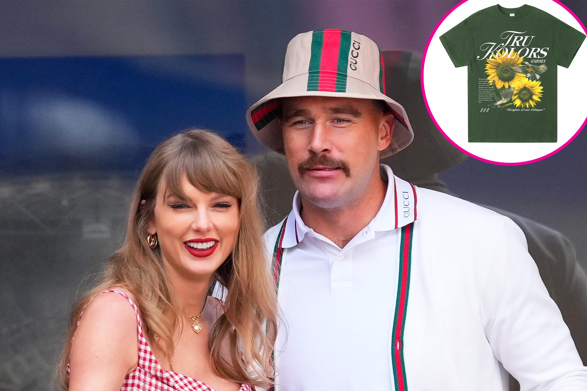 Os fãs vinculam a camiseta Tru Kolors 'Prophecy' de Travis Kelce à música de Taylor Swift