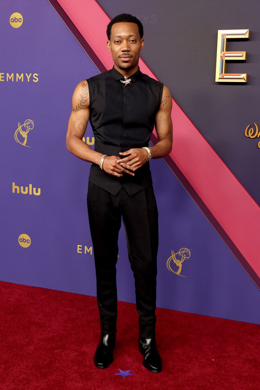 Tyler James Williams Emmys 2024 Red Carpet