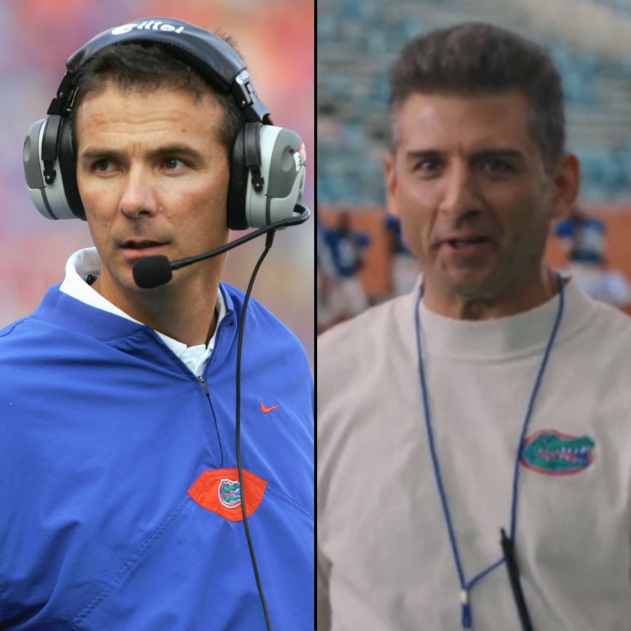 Urban Meyer Tony Yazbeck Comparing American Sports Story Aaron Hernandez Actors to Their Real Life Counterparts