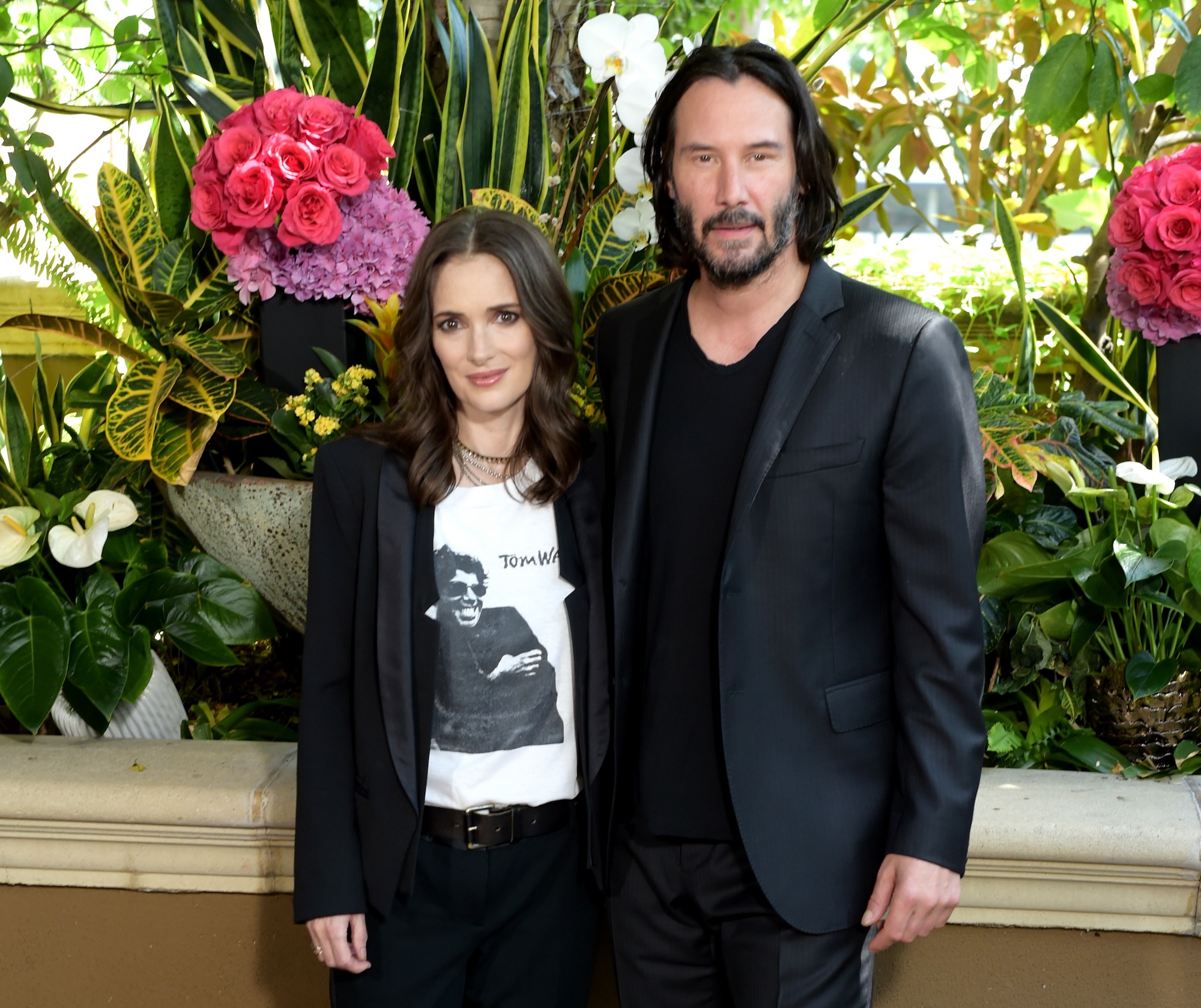 Winona Ryder y Keanu Reeves realmente se llaman 'marido' y 'esposa'