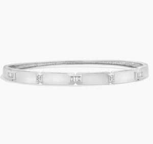 Baguette Diamond Bangle Bracelet