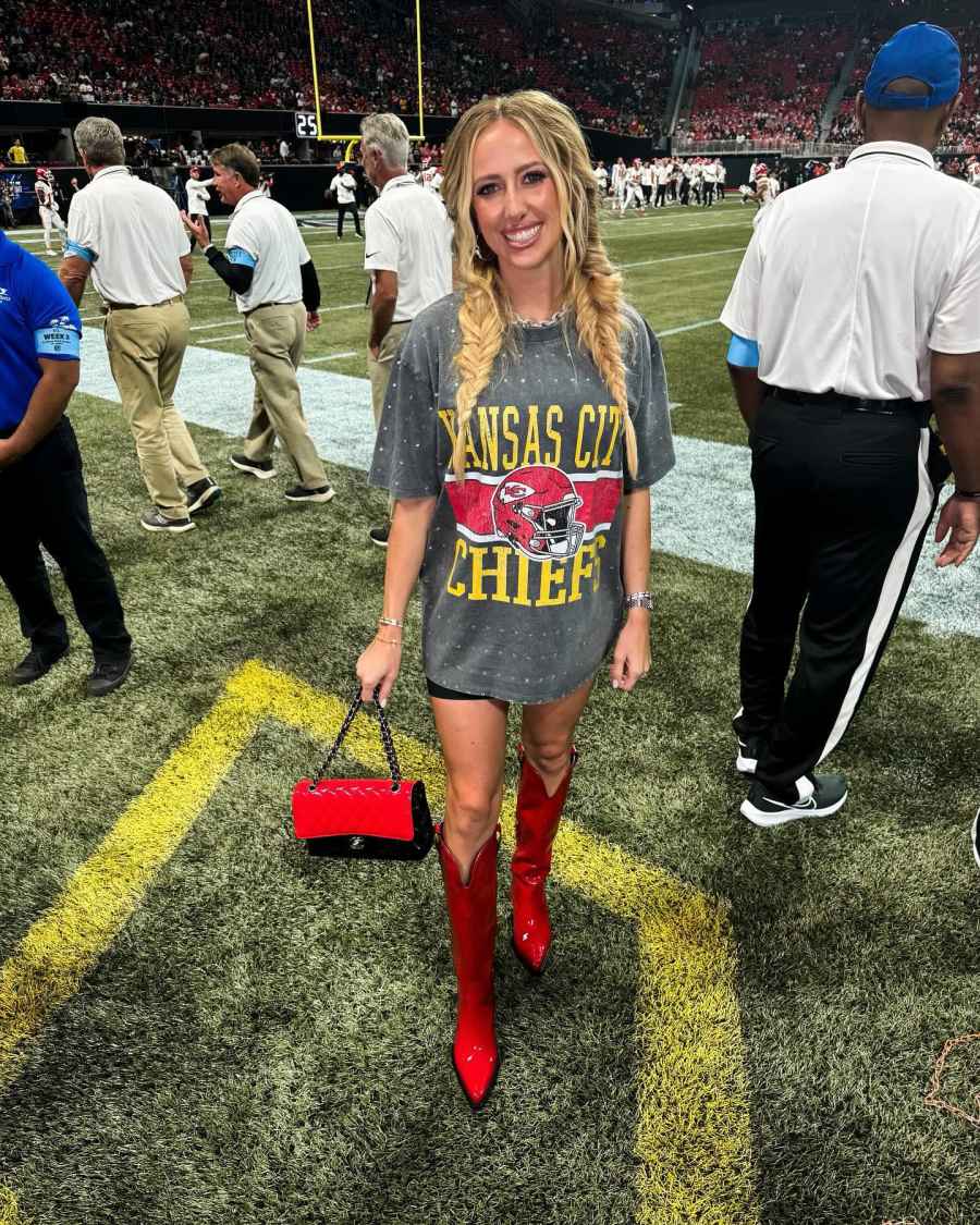 Every Festive Game Day Outfit Brittany Mahomes Rocked While Cheering On Husband Patrick Mahomes