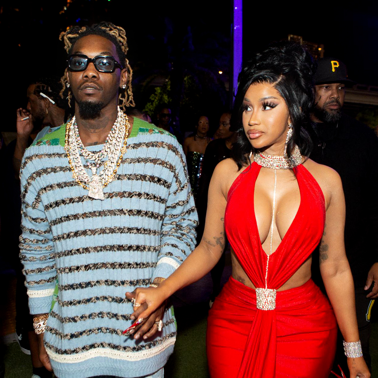 Cardi B występuje w Offset na żywo na Instagramie, a potem się włącza