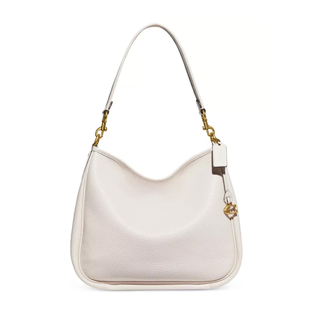 Coach Soft Pebble Leather Bolsa de Ombro para Transporte Macy's