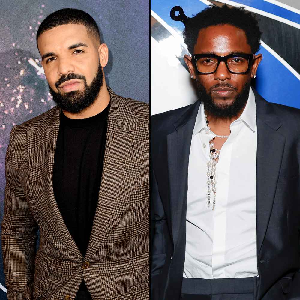 Drake apparently reacts to Kendrick Lamar's performance at the Super Bowl halftime show with pictures of Lil Wayne