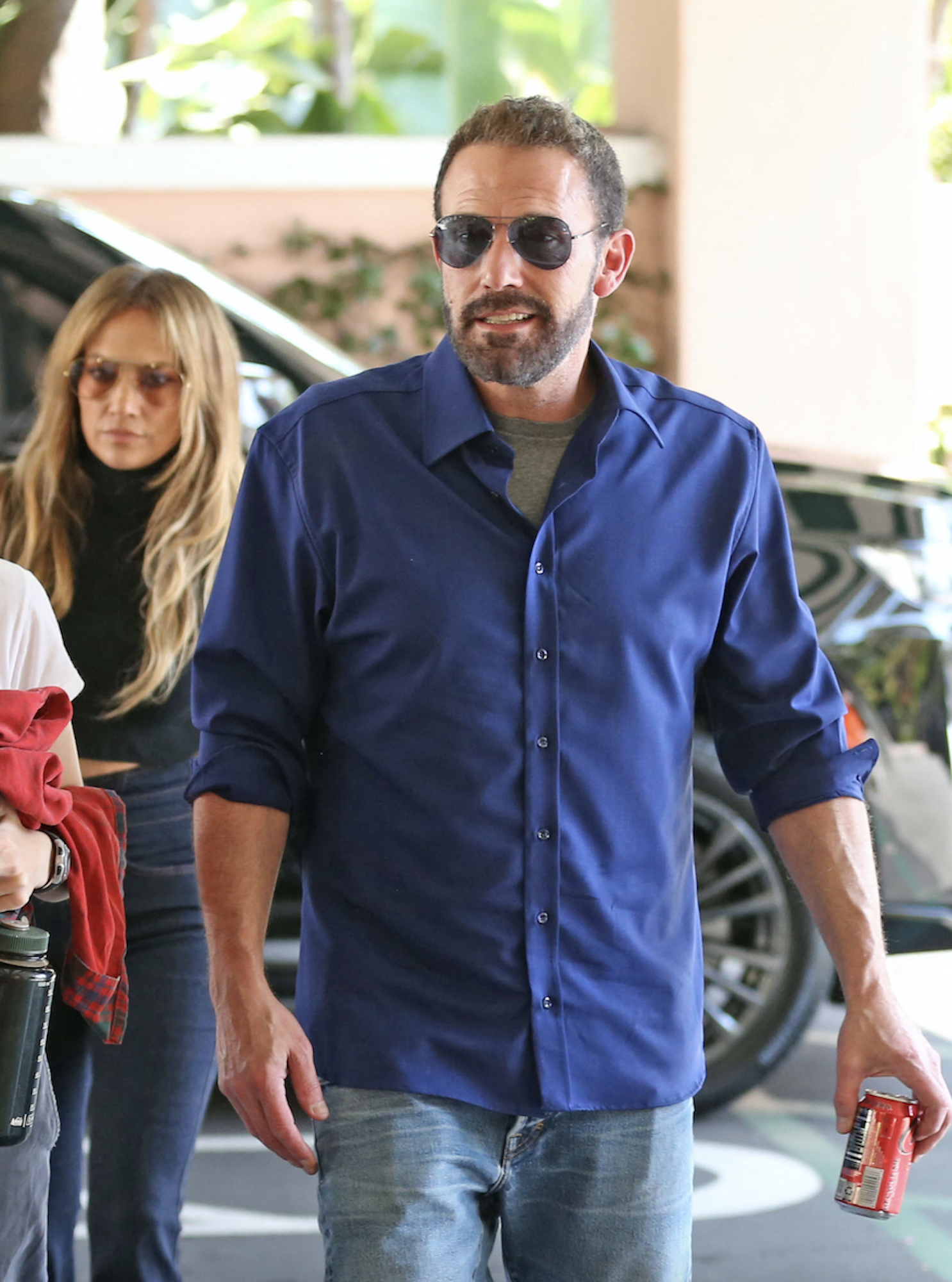 Jennifer Lopez y Ben Affleck se reúnen para almorzar después de la presentación del divorcio