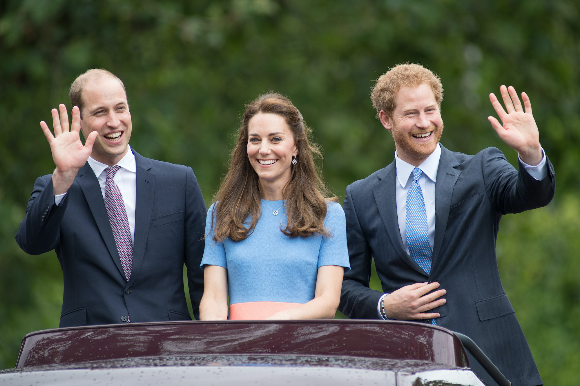 Kate Middleton y el príncipe William celebran el 40 cumpleaños del príncipe Harry