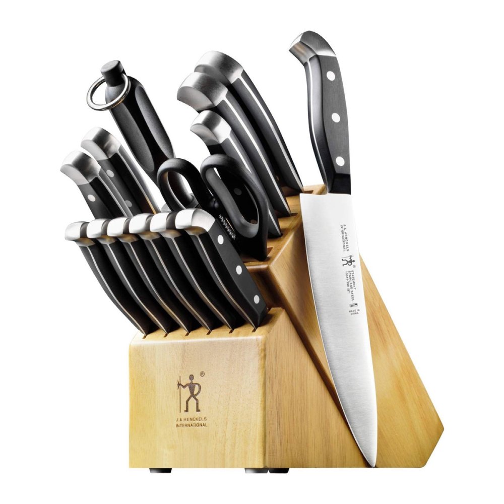 Henckles Premium Quality 15-Piece Knife Set with Block Amazon