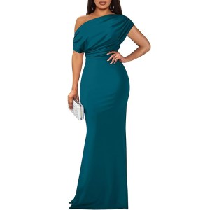 off-the-shoulder maxi dress