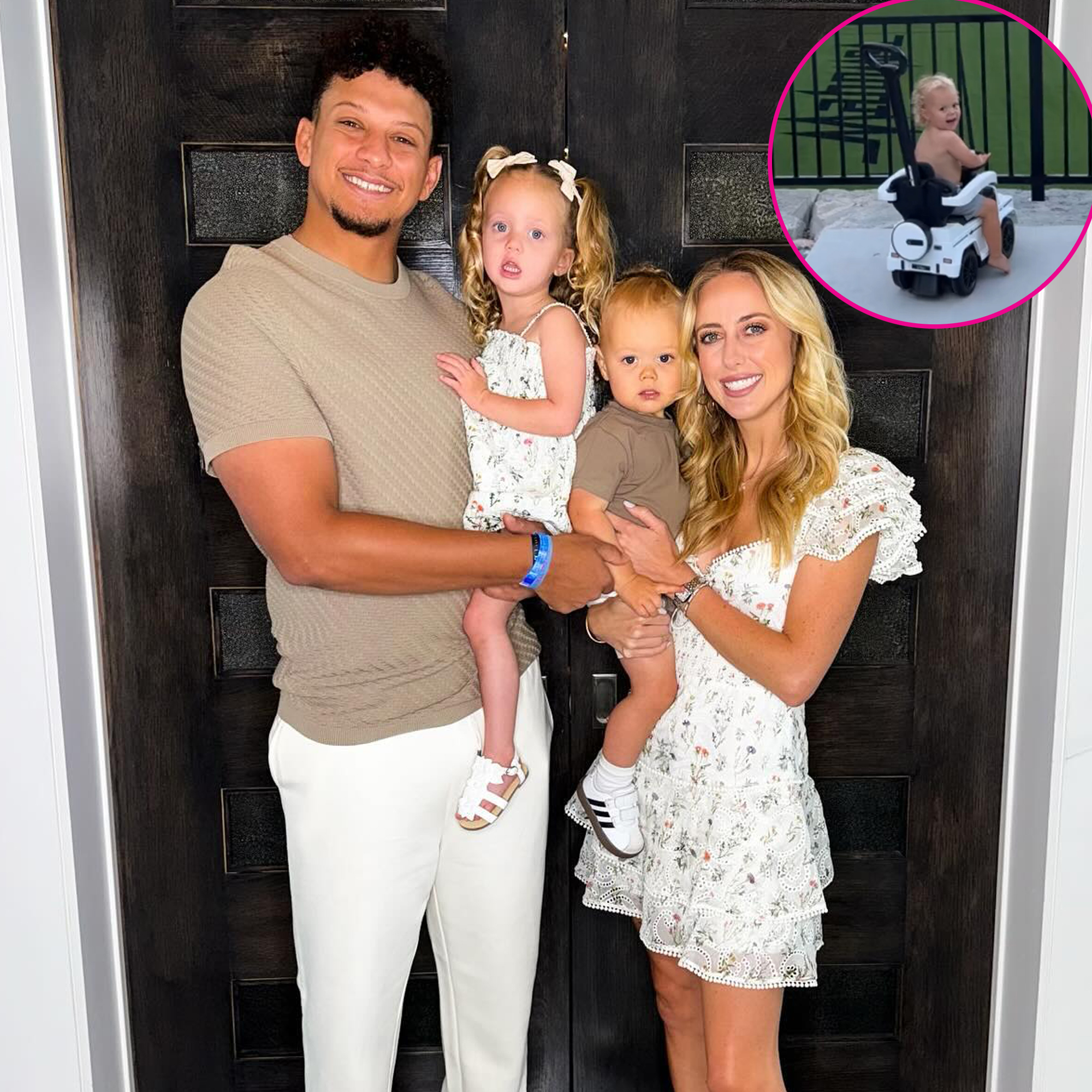 Patrick and Brittany Mahomes' Backyard Football Field Is So Not Like Us