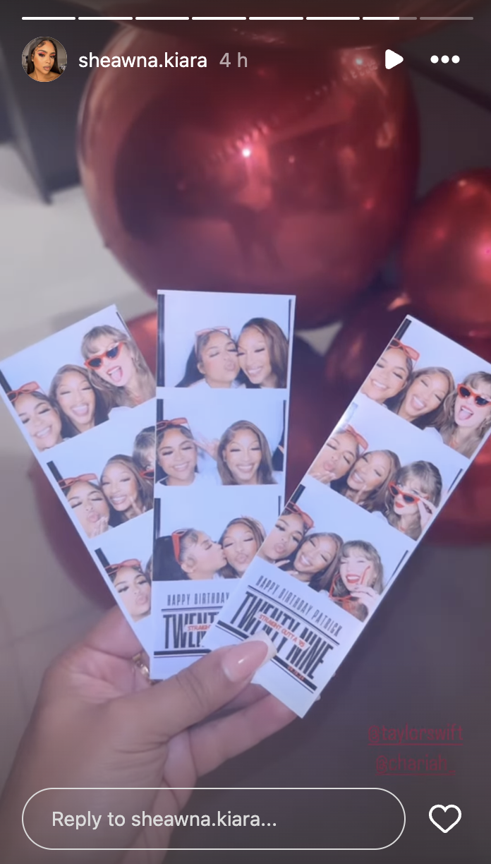 Taylor Swift participa da festa de 29 anos de Patrick Mahomes