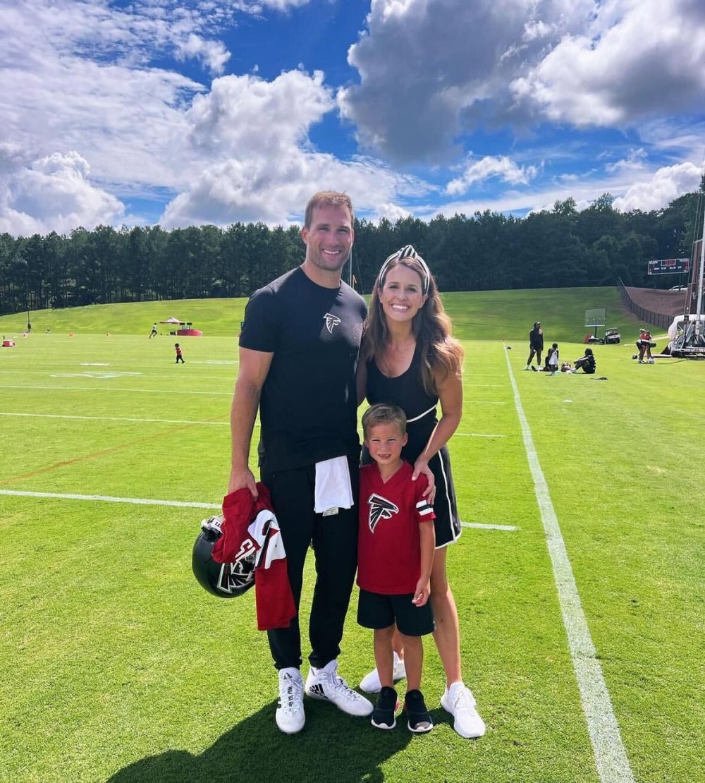 Cronograma de relacionamento do Atlanta Falcons QB Kirk Cousins ​​​​e sua esposa Julie Hamptons