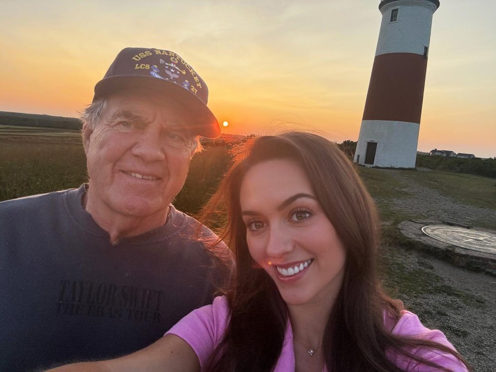 Bill Belichick se refiere a Taylor Swift usando un suéter en una foto con su novia Jordon Hudson