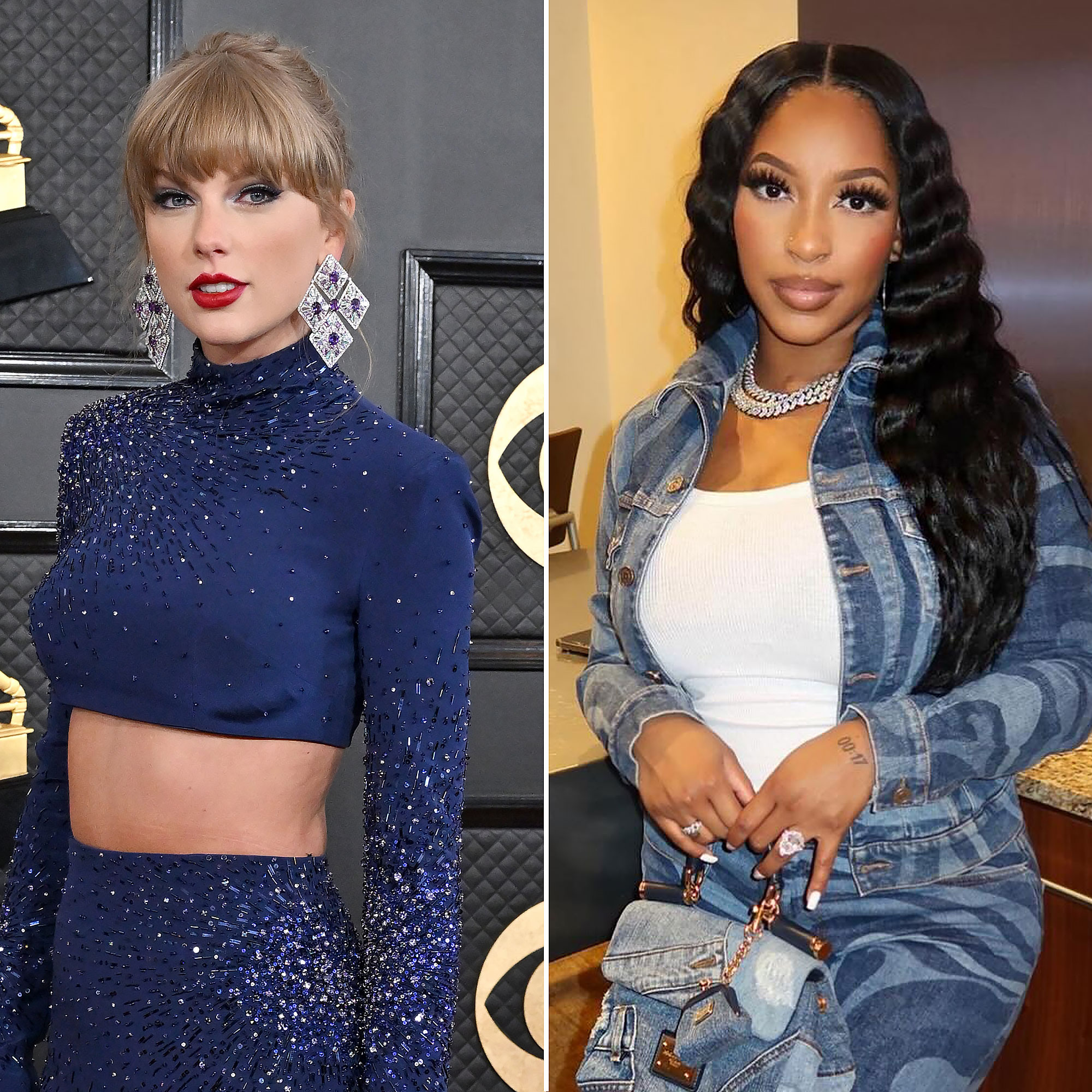 Taylor Swift festeja com Chariah Gordon após jogo dos Chiefs