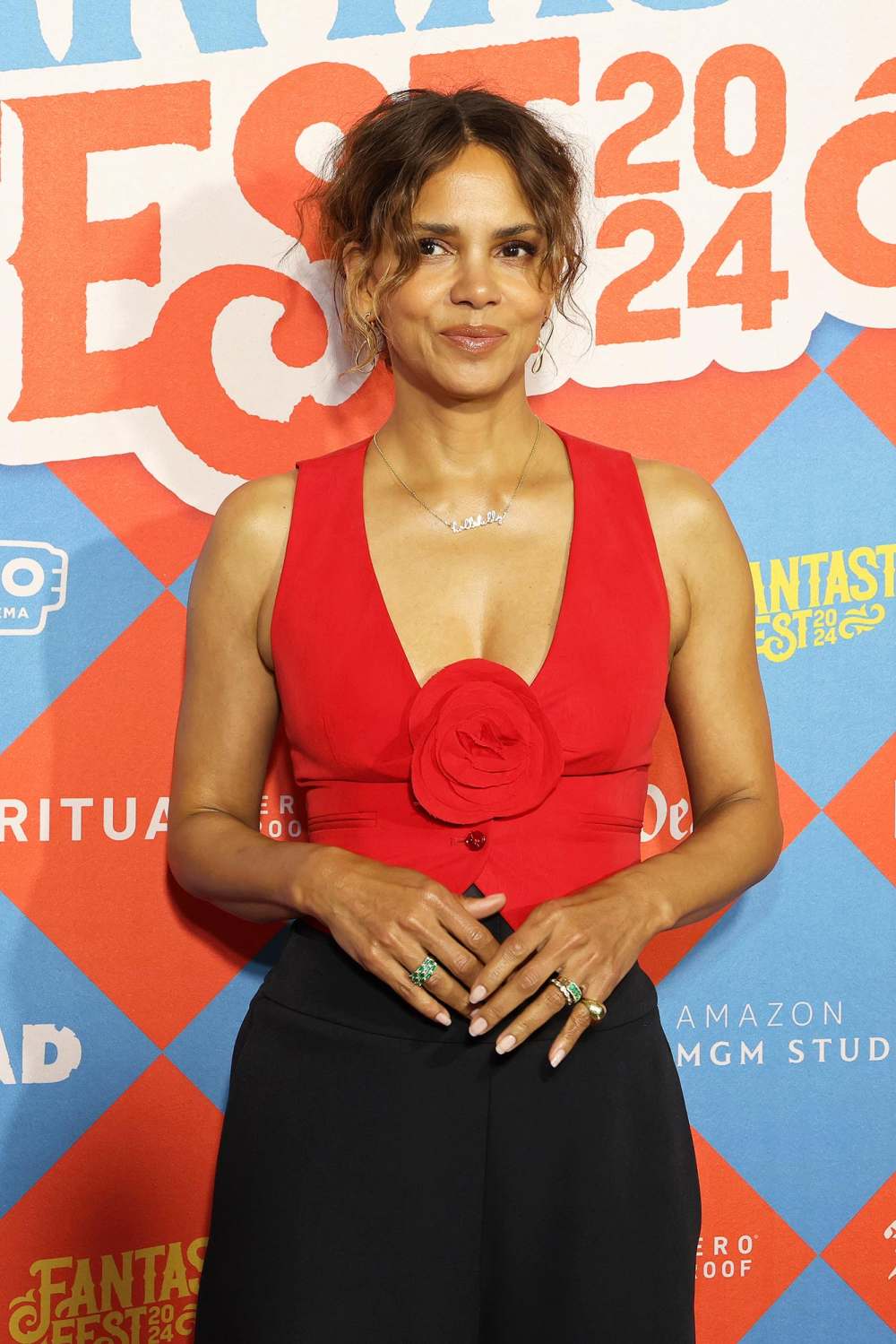 Halle Berry Jokes She Cant Make it Past 3 Years in a Relationship Talks Romance With Van Hunt