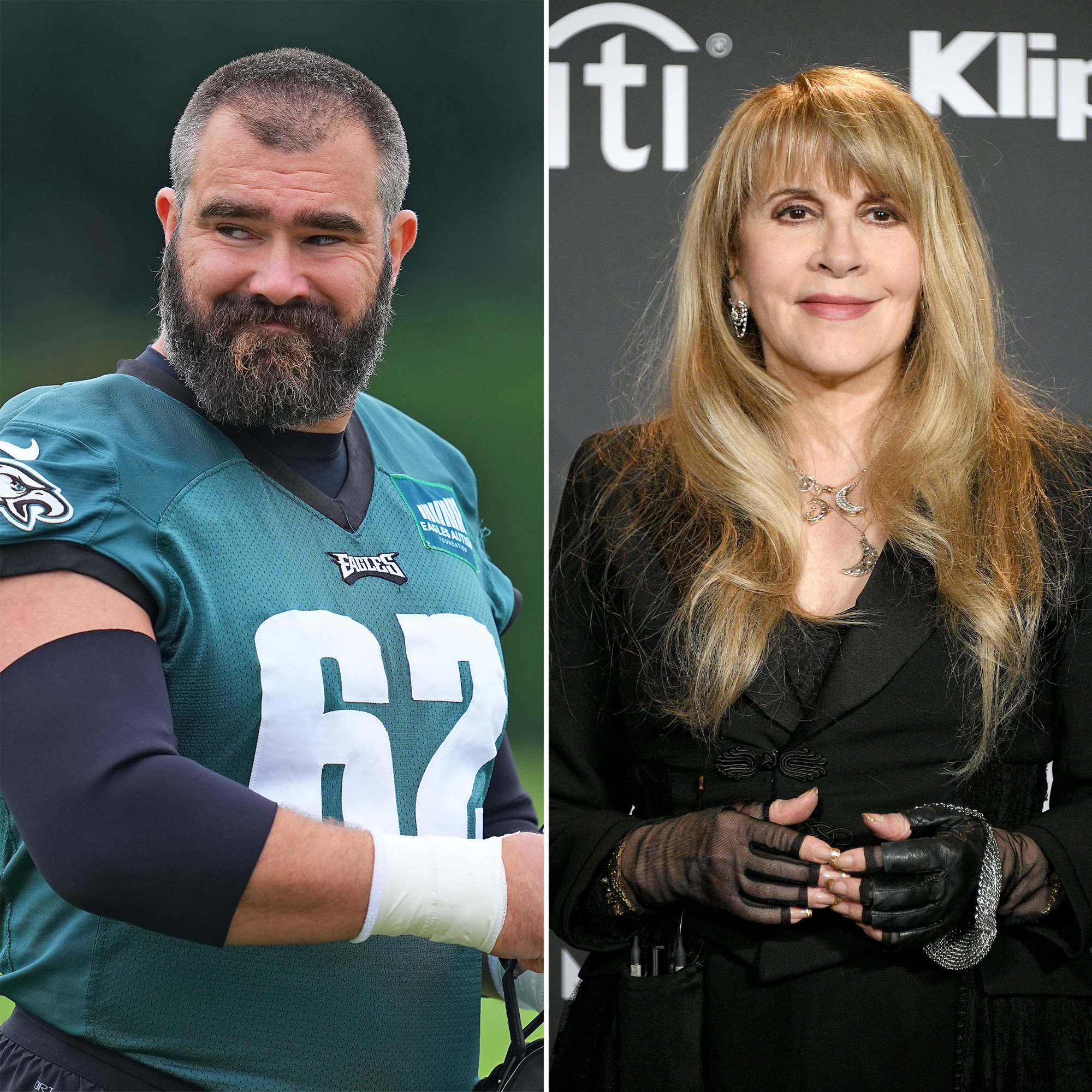 Jason Kelce und Stevie Nicks stellen Weihnachtsalbum „Crossover“ vor