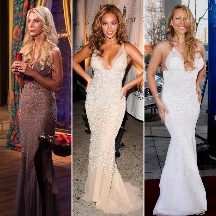 Joan Vassos Wears Same Dress as Beyonce and Mariah Carey on The Golden Bachelorette