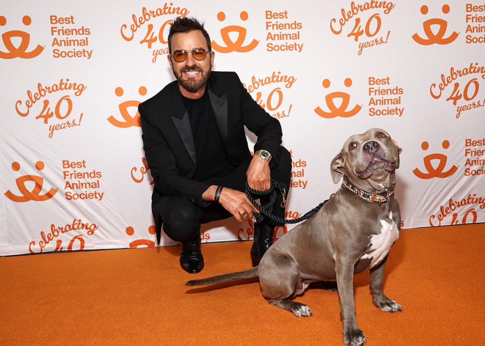 Justin Theroux Says Owning a Dog Is the Only Relationship He Encourages Codependence