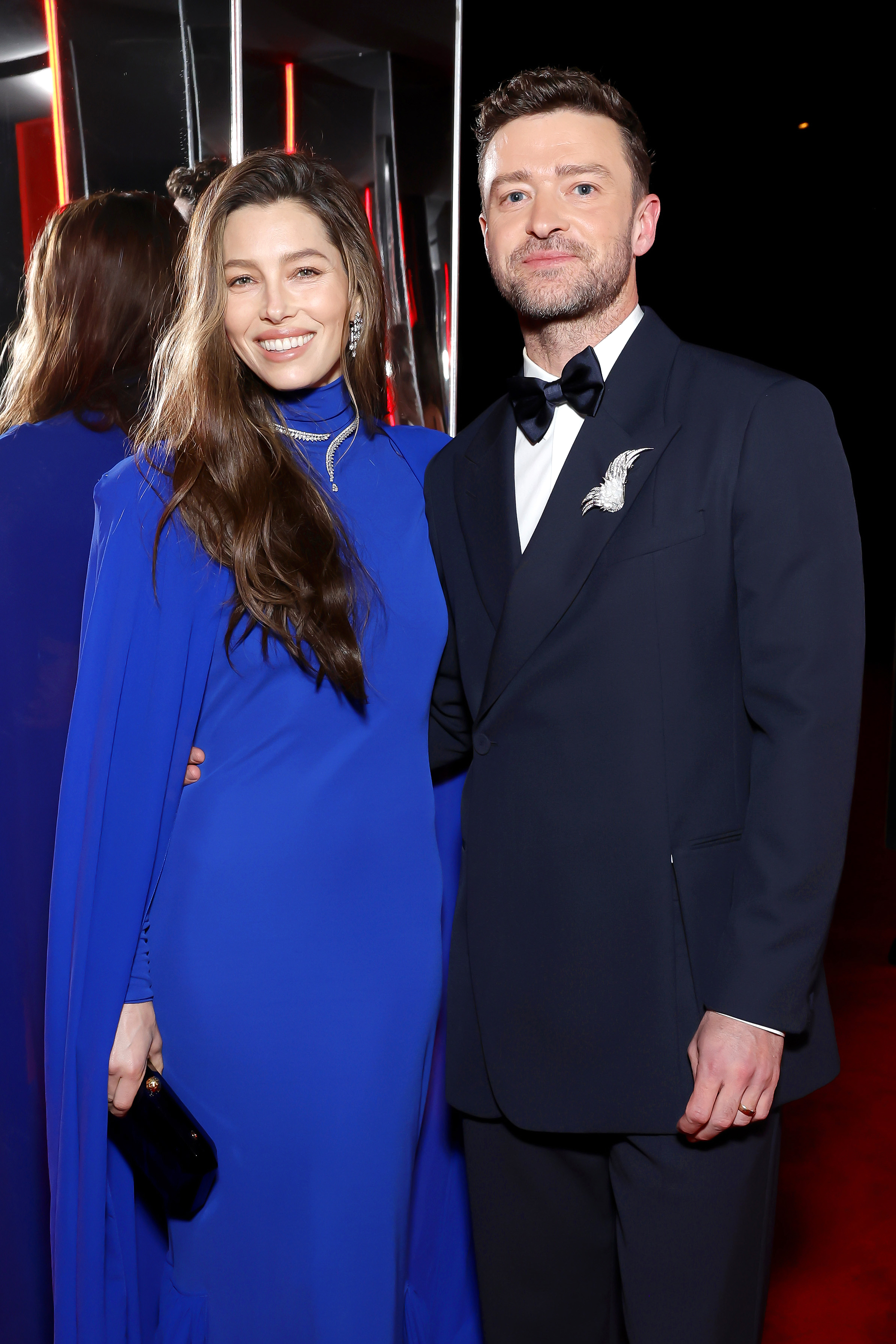 Justin Timberlake celebra aniversario con Jessica Biel en el show de Montreal